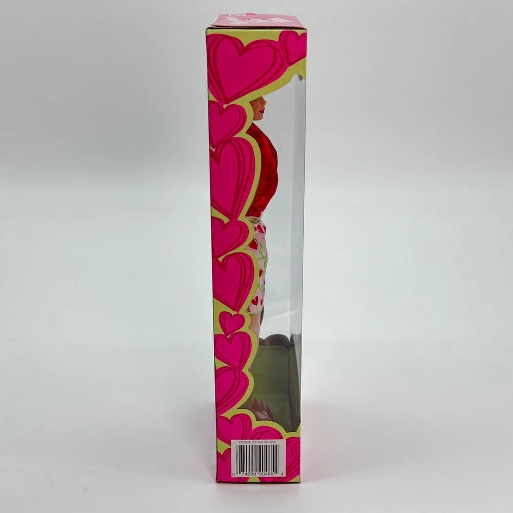 Mattel Valentine Style Barbie Doll 1998 Target Special Edition Red Heart 20465